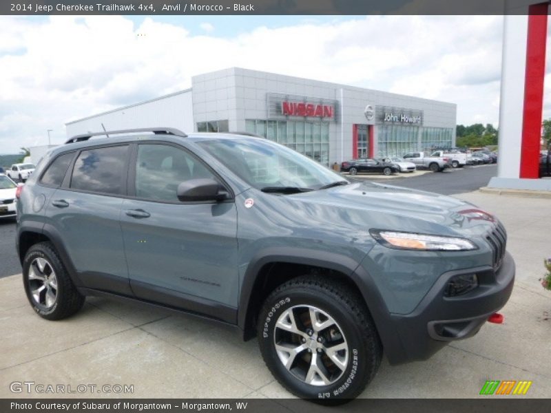 Anvil / Morocco - Black 2014 Jeep Cherokee Trailhawk 4x4
