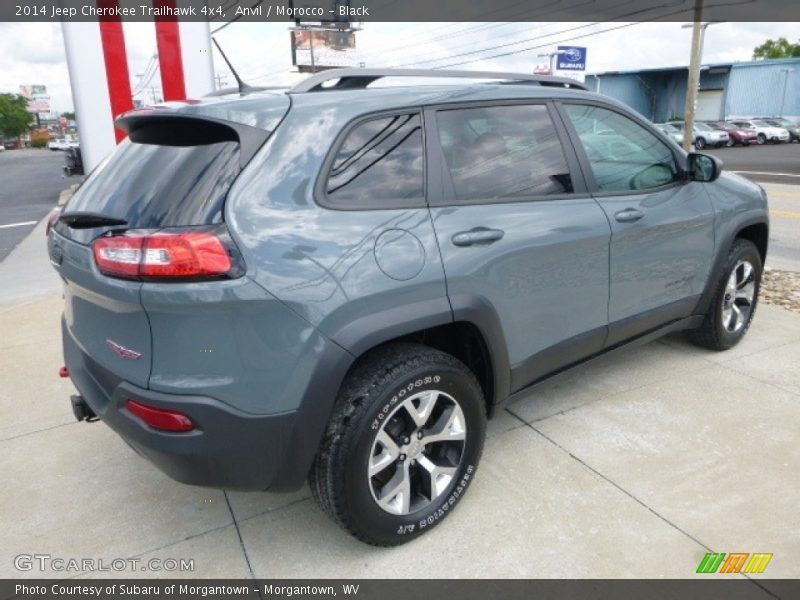 Anvil / Morocco - Black 2014 Jeep Cherokee Trailhawk 4x4
