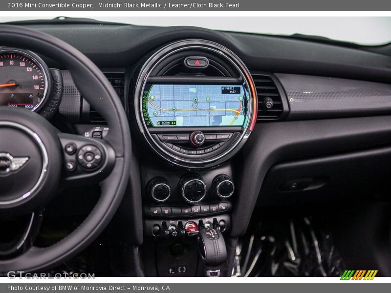 Navigation of 2016 Convertible Cooper
