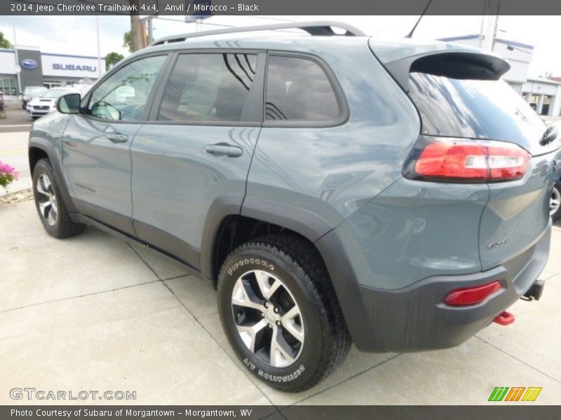 Anvil / Morocco - Black 2014 Jeep Cherokee Trailhawk 4x4