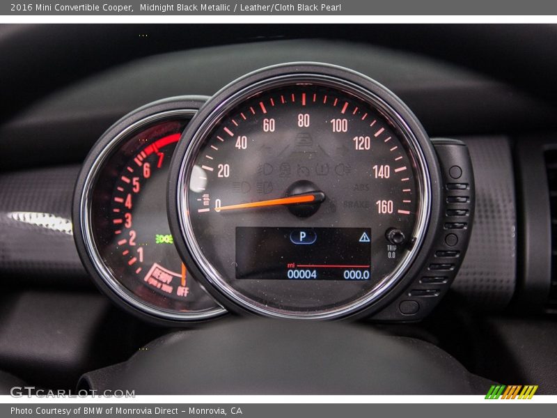  2016 Convertible Cooper Cooper Gauges