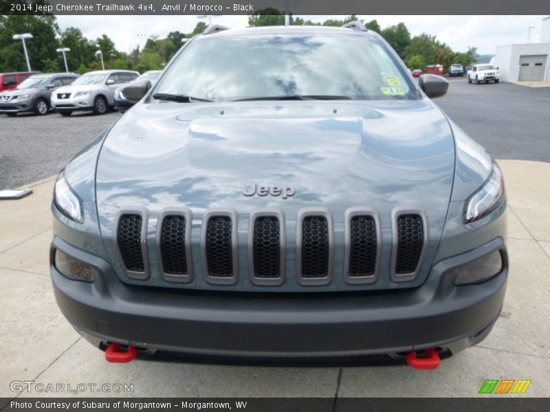 Anvil / Morocco - Black 2014 Jeep Cherokee Trailhawk 4x4