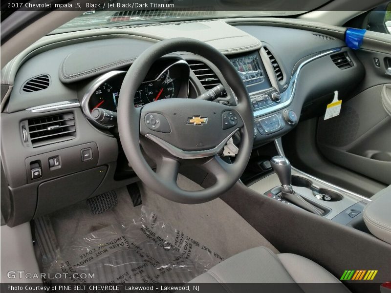 Black / Jet Black/Dark Titanium 2017 Chevrolet Impala LS