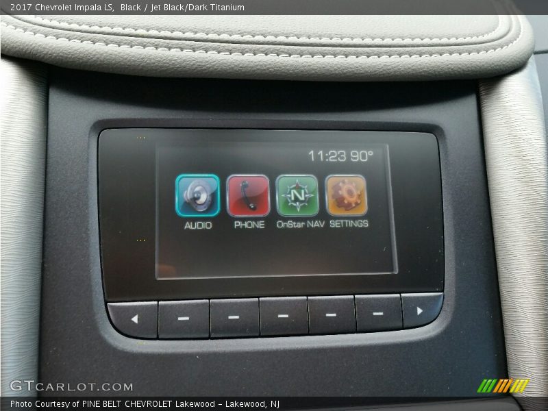 Black / Jet Black/Dark Titanium 2017 Chevrolet Impala LS