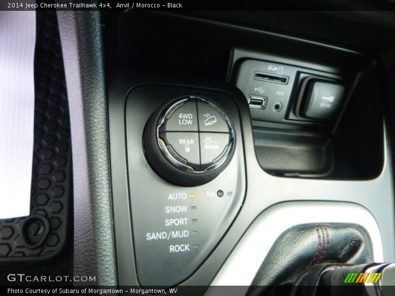 Anvil / Morocco - Black 2014 Jeep Cherokee Trailhawk 4x4