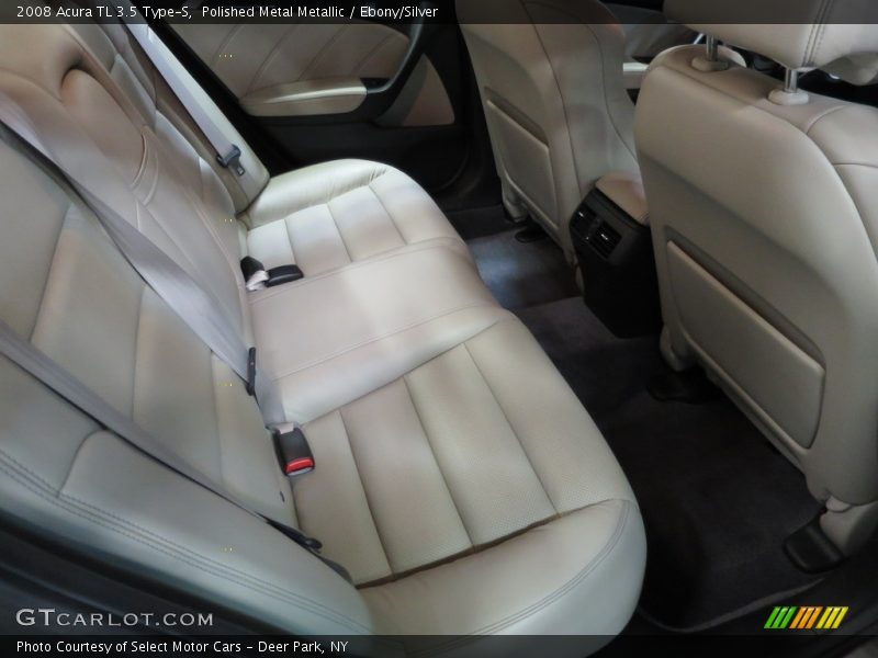 Polished Metal Metallic / Ebony/Silver 2008 Acura TL 3.5 Type-S