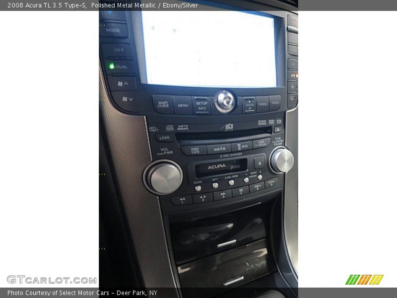 Polished Metal Metallic / Ebony/Silver 2008 Acura TL 3.5 Type-S