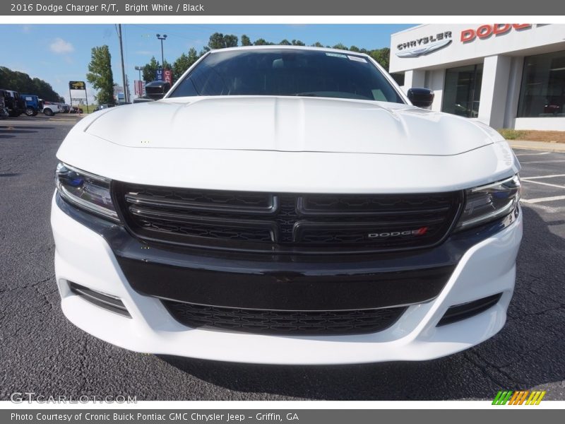 Bright White / Black 2016 Dodge Charger R/T