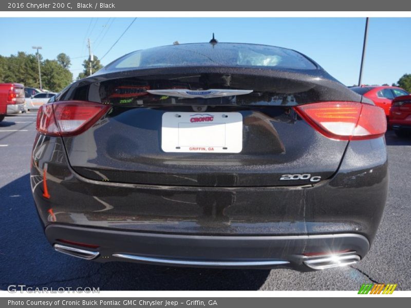 Black / Black 2016 Chrysler 200 C