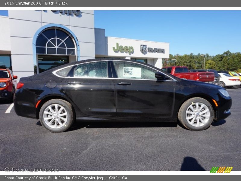 Black / Black 2016 Chrysler 200 C