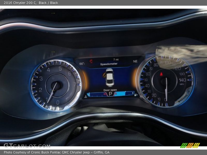Black / Black 2016 Chrysler 200 C
