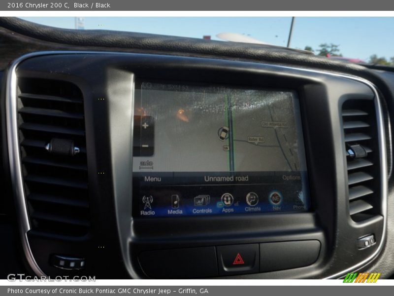 Black / Black 2016 Chrysler 200 C