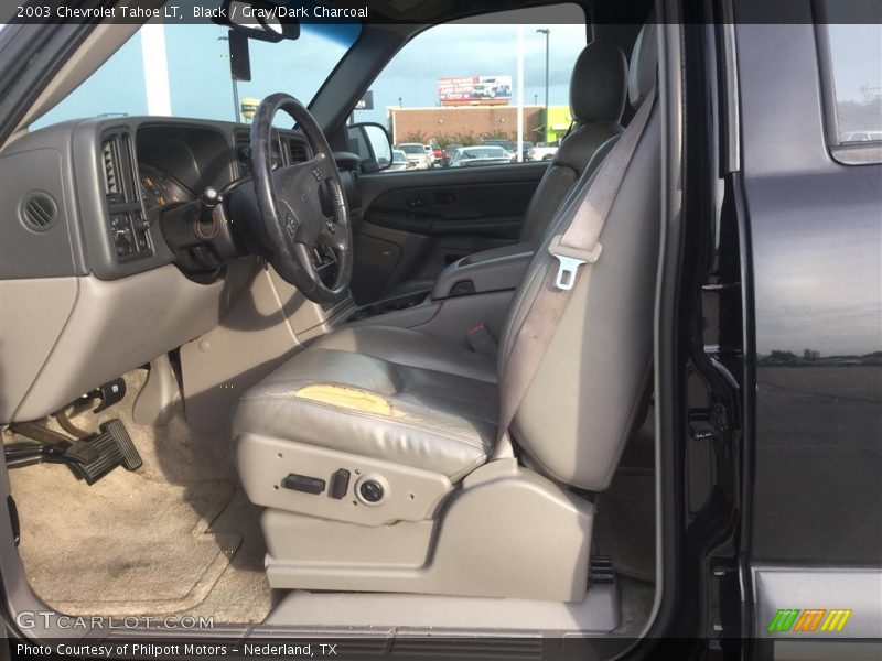 Black / Gray/Dark Charcoal 2003 Chevrolet Tahoe LT