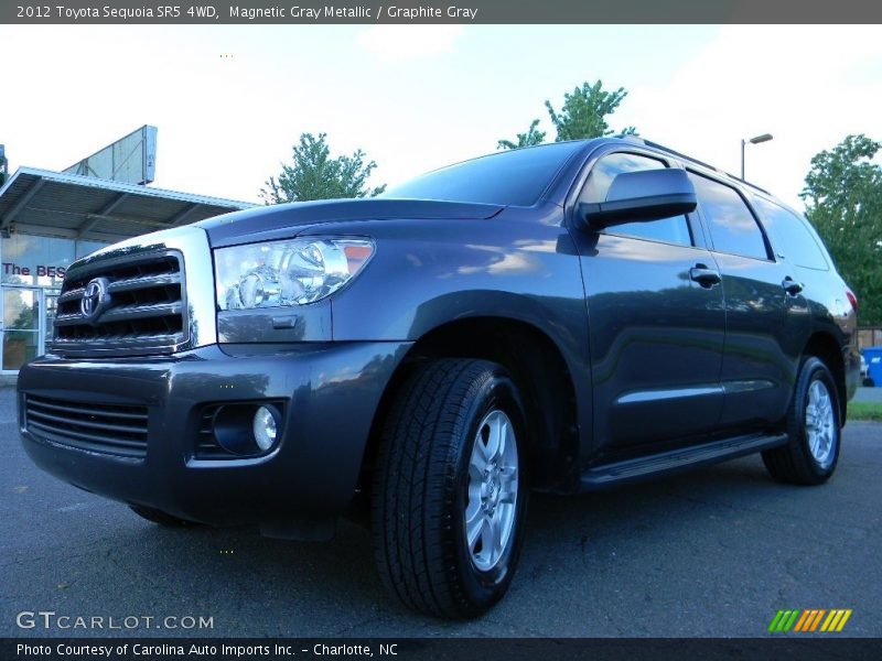 Magnetic Gray Metallic / Graphite Gray 2012 Toyota Sequoia SR5 4WD