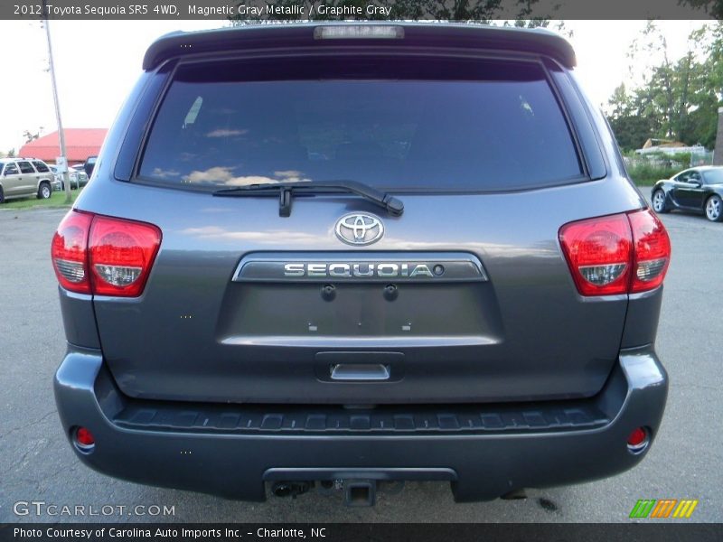 Magnetic Gray Metallic / Graphite Gray 2012 Toyota Sequoia SR5 4WD