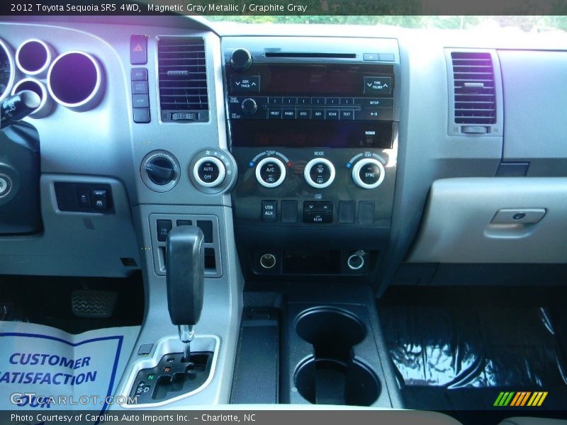 Magnetic Gray Metallic / Graphite Gray 2012 Toyota Sequoia SR5 4WD