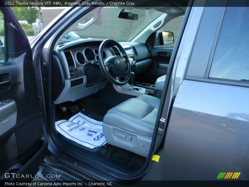 Magnetic Gray Metallic / Graphite Gray 2012 Toyota Sequoia SR5 4WD