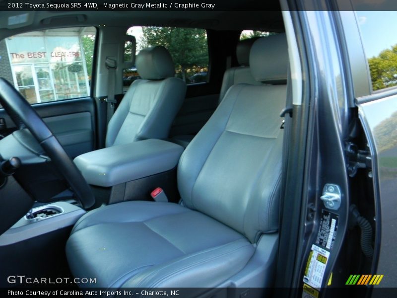 Magnetic Gray Metallic / Graphite Gray 2012 Toyota Sequoia SR5 4WD