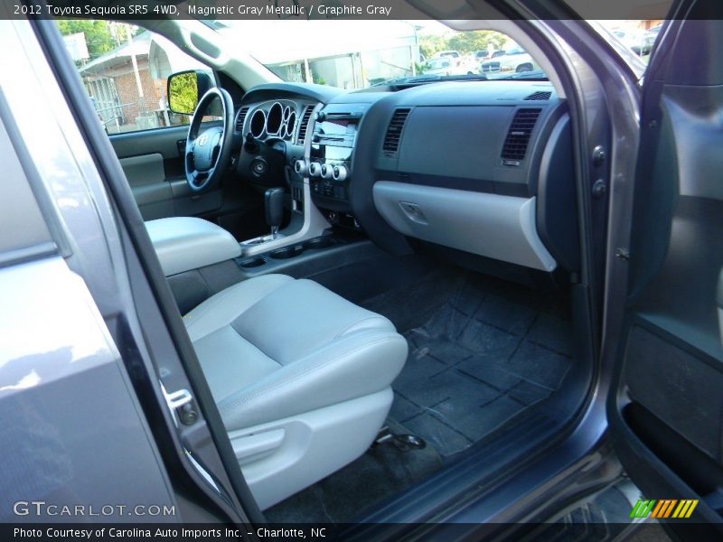 Magnetic Gray Metallic / Graphite Gray 2012 Toyota Sequoia SR5 4WD