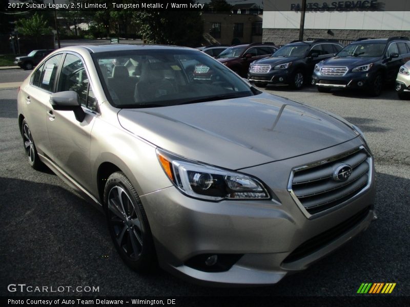 Tungsten Metallic / Warm Ivory 2017 Subaru Legacy 2.5i Limited