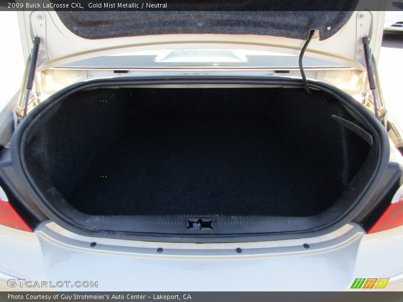 Gold Mist Metallic / Neutral 2009 Buick LaCrosse CXL