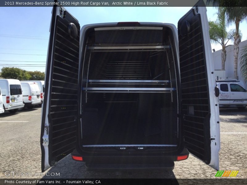 Arctic White / Lima Black Fabric 2013 Mercedes-Benz Sprinter 2500 High Roof Cargo Van