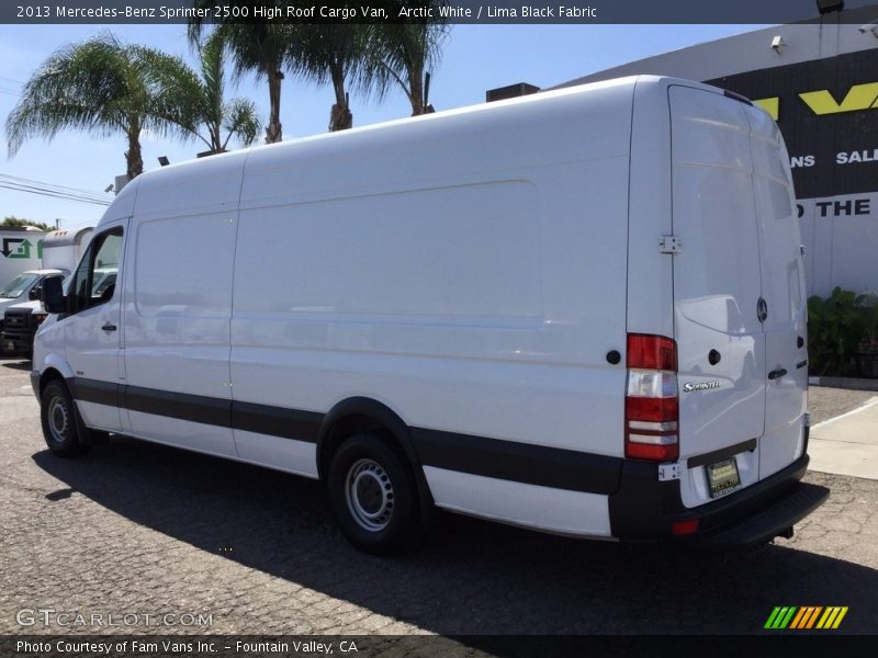 Arctic White / Lima Black Fabric 2013 Mercedes-Benz Sprinter 2500 High Roof Cargo Van