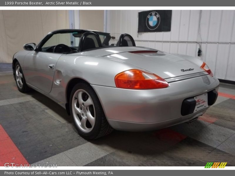 Arctic Silver Metallic / Black 1999 Porsche Boxster