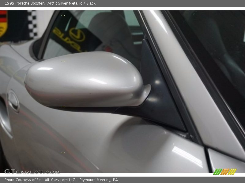 Arctic Silver Metallic / Black 1999 Porsche Boxster