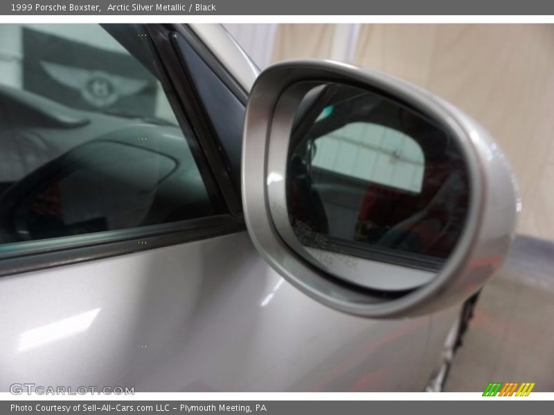 Arctic Silver Metallic / Black 1999 Porsche Boxster