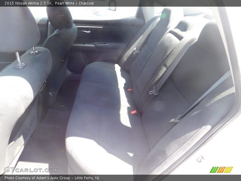 Pearl White / Charcoal 2015 Nissan Altima 2.5 SV