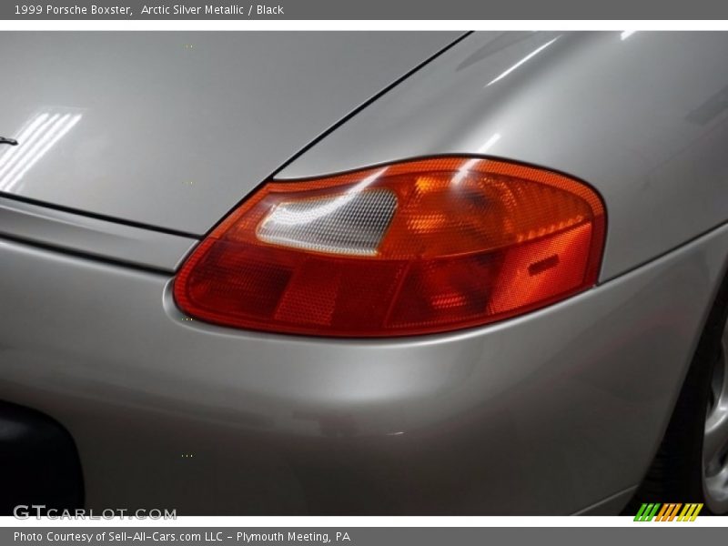 Arctic Silver Metallic / Black 1999 Porsche Boxster
