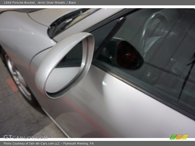 Arctic Silver Metallic / Black 1999 Porsche Boxster