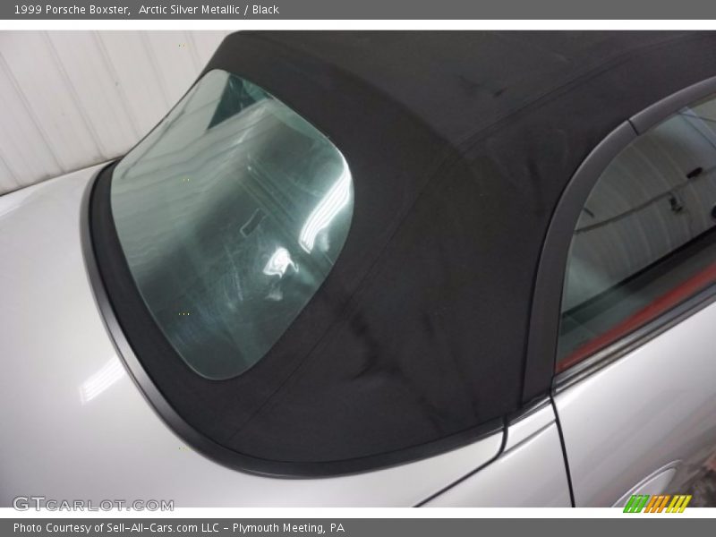Arctic Silver Metallic / Black 1999 Porsche Boxster