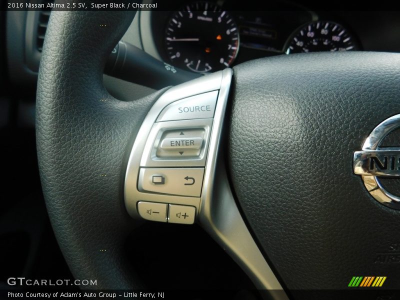 Super Black / Charcoal 2016 Nissan Altima 2.5 SV