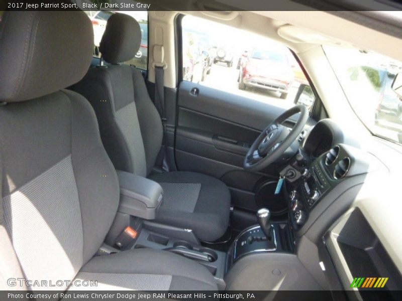 Black / Dark Slate Gray 2017 Jeep Patriot Sport