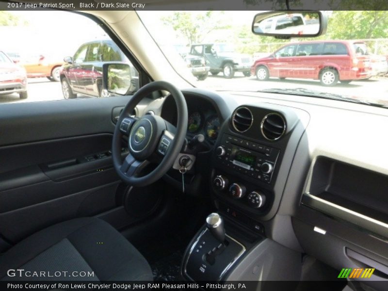 Black / Dark Slate Gray 2017 Jeep Patriot Sport