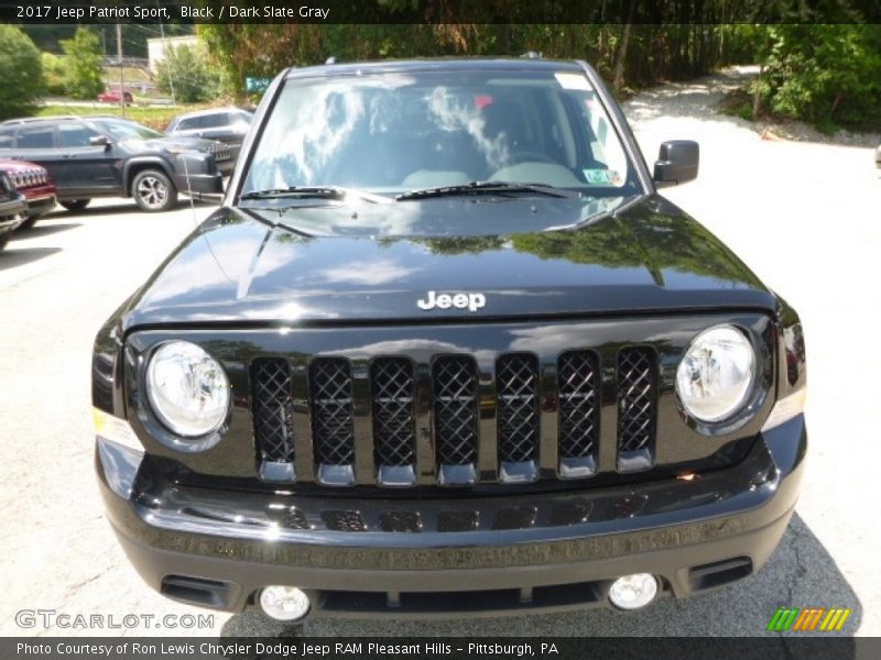 Black / Dark Slate Gray 2017 Jeep Patriot Sport