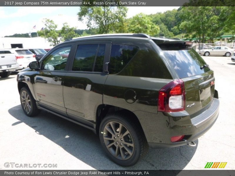 Recon Green / Dark Slate Gray 2017 Jeep Compass 75th Anniversary Edition 4x4
