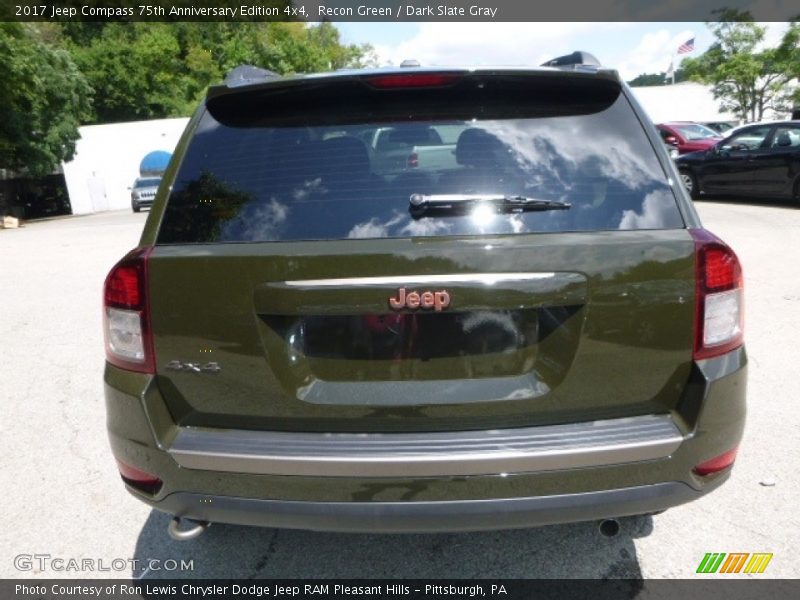 Recon Green / Dark Slate Gray 2017 Jeep Compass 75th Anniversary Edition 4x4