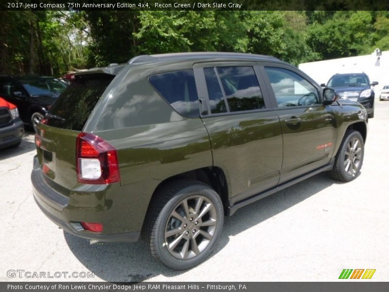 Recon Green / Dark Slate Gray 2017 Jeep Compass 75th Anniversary Edition 4x4