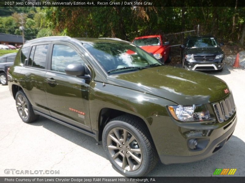 Recon Green / Dark Slate Gray 2017 Jeep Compass 75th Anniversary Edition 4x4