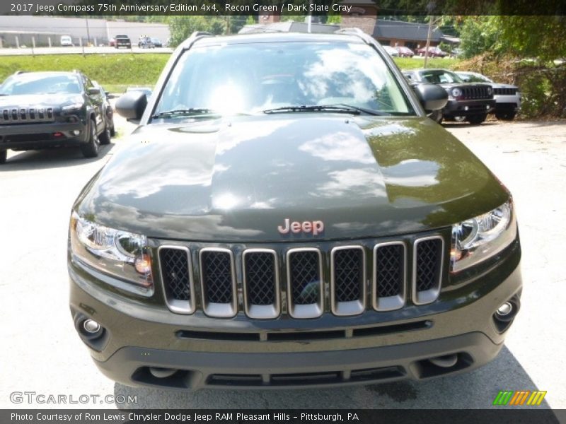 Recon Green / Dark Slate Gray 2017 Jeep Compass 75th Anniversary Edition 4x4