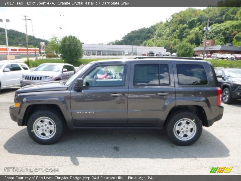 Granite Crystal Metallic / Dark Slate Gray 2017 Jeep Patriot Sport 4x4