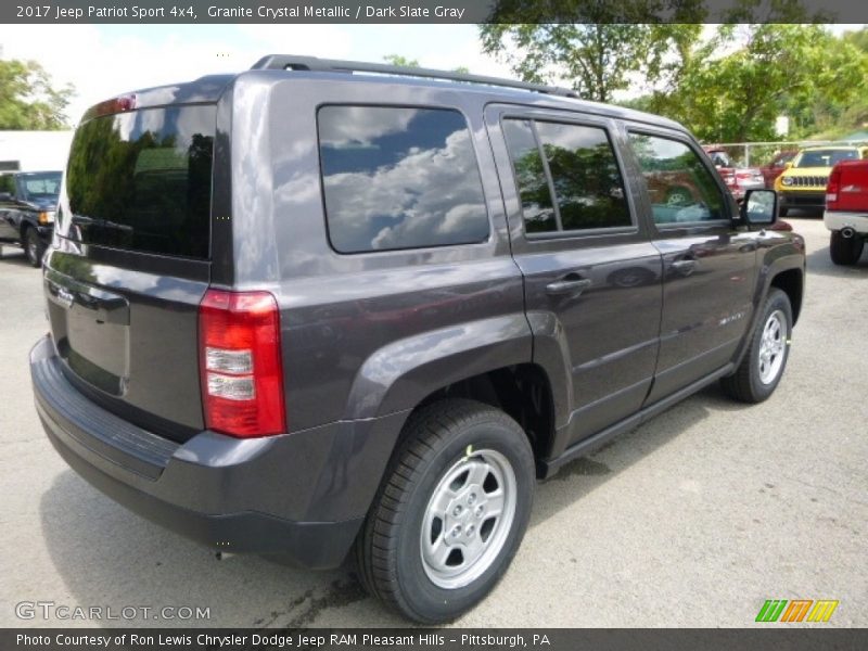 Granite Crystal Metallic / Dark Slate Gray 2017 Jeep Patriot Sport 4x4