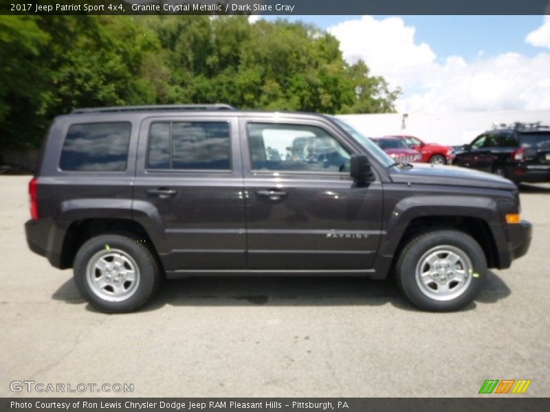 Granite Crystal Metallic / Dark Slate Gray 2017 Jeep Patriot Sport 4x4