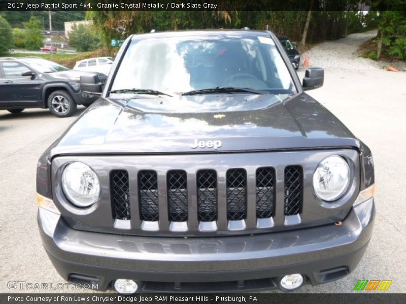 Granite Crystal Metallic / Dark Slate Gray 2017 Jeep Patriot Sport 4x4