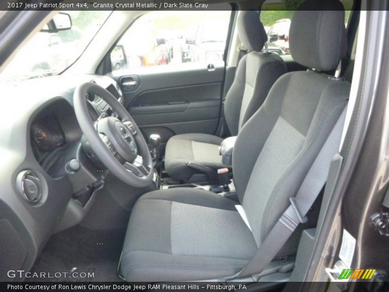 Granite Crystal Metallic / Dark Slate Gray 2017 Jeep Patriot Sport 4x4