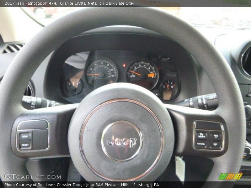 Granite Crystal Metallic / Dark Slate Gray 2017 Jeep Patriot Sport 4x4