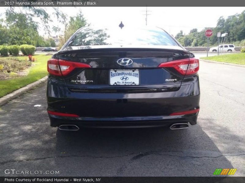 Phantom Black / Black 2017 Hyundai Sonata Sport